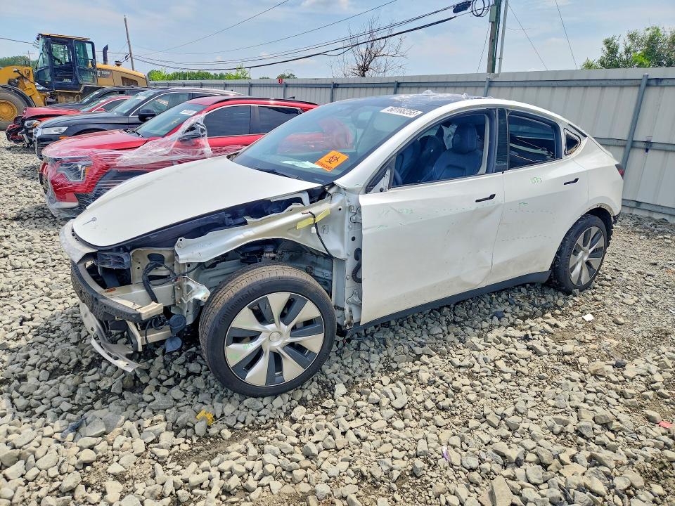 Продаж на аукціоні авто 2021 Tesla Model Y, vin: 5YJYGDEE4MF254201, номер лоту: 60168256