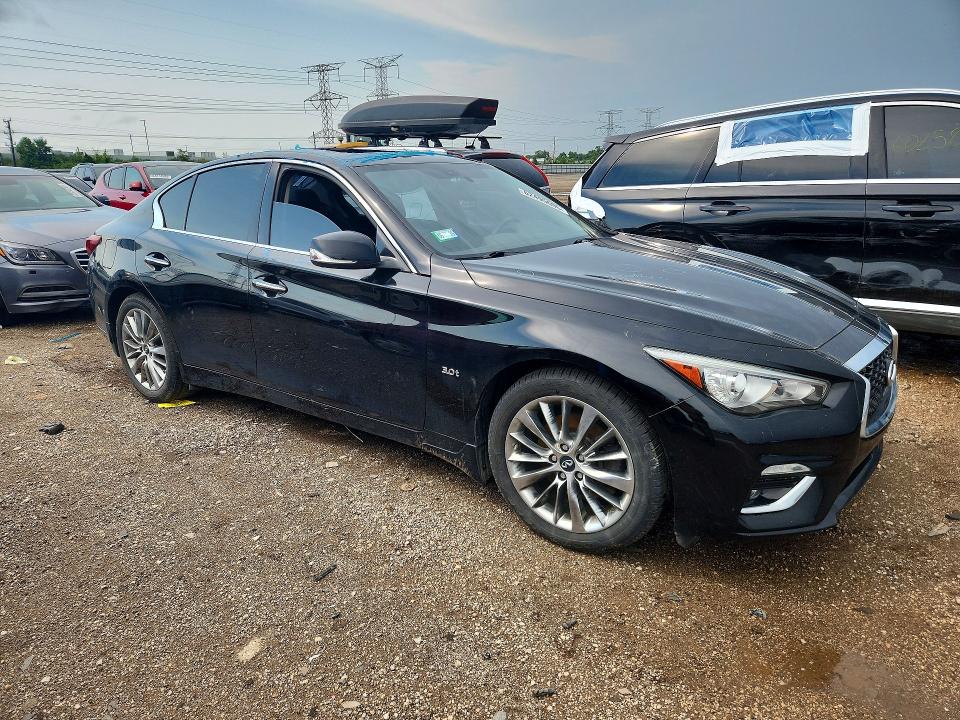 Продаж на аукціоні авто 2019 Infiniti Q50, vin: JN1EV7AR8KM553362, номер лоту: 62495606