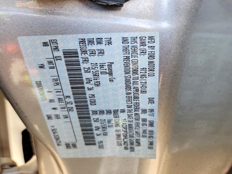 62702886 :رقم المزاد ، 1FADP3F20HL342149 vin ، 2017 Ford Focus مزاد بيع