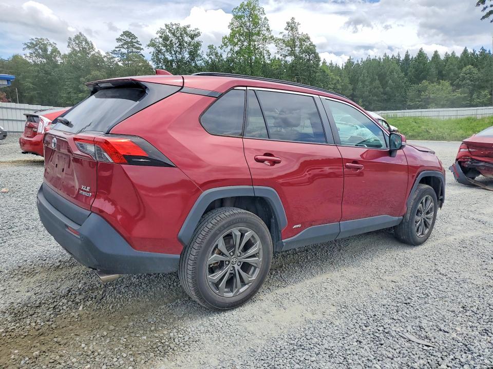 61606876 :رقم المزاد ، 4T3B6RFV7NU070970 vin ، 2022 Toyota Rav4 مزاد بيع