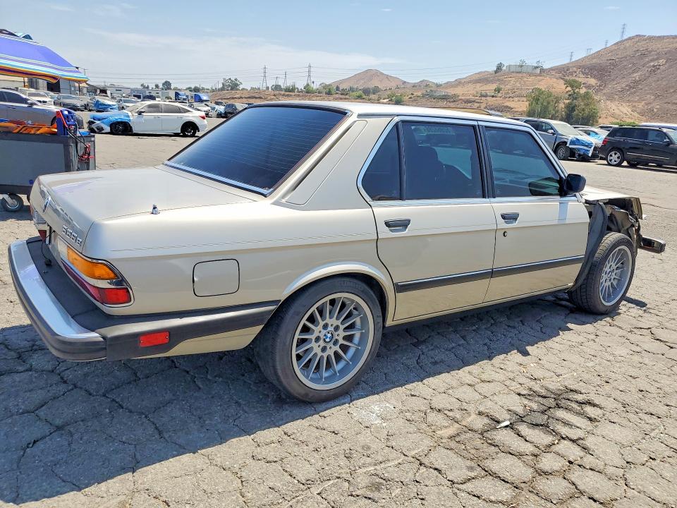1986 Bmw 528 მანქანა იყიდება აუქციონზე, vin: WBADK8308G9660652, აუქციონის ნომერი: 60968286