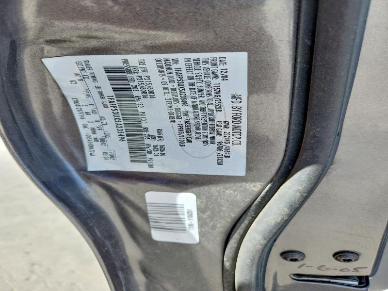 Aukcja sprzedaży 2005 Ford Taurus, vin: 1FAFP53UX5A235496, numer aukcji: 59364576
