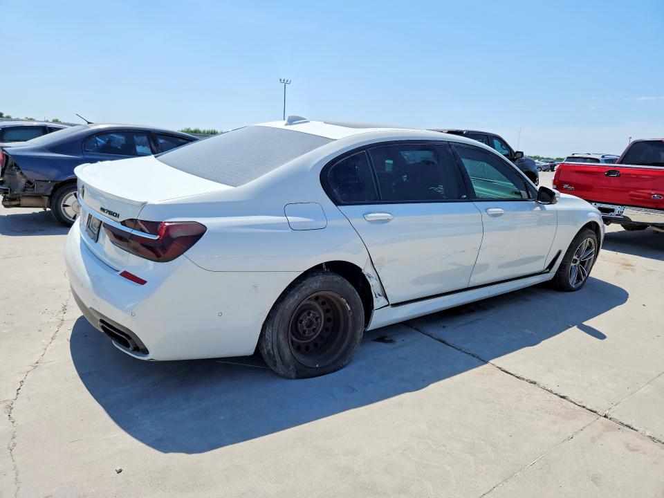 2018 Bmw 750 მანქანა იყიდება აუქციონზე, vin: WBA7F2C53JG423595, აუქციონის ნომერი: 62744216