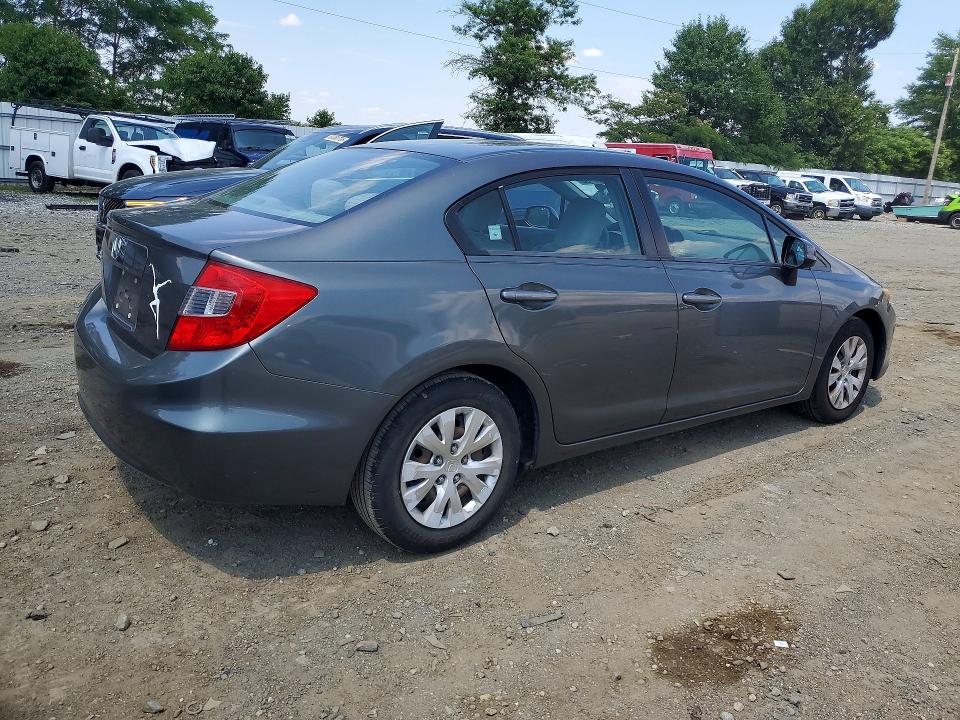 Aukcja sprzedaży 2012 Honda Civic, vin: 2HGFB2F53CH596578, numer aukcji: 60787756