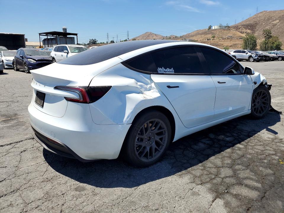 Продаж на аукціоні авто 2025 Tesla Model 3, vin: 5YJ3E1EA0SF026057, номер лоту: 63568006