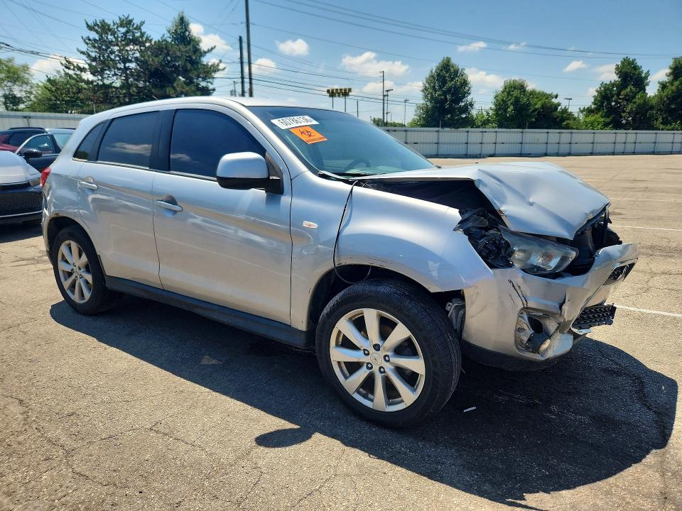 2014 Mitsubishi Outlander Sport მანქანა იყიდება აუქციონზე, vin: 4A4AR3AU9EE010610, აუქციონის ნომერი: 60786136