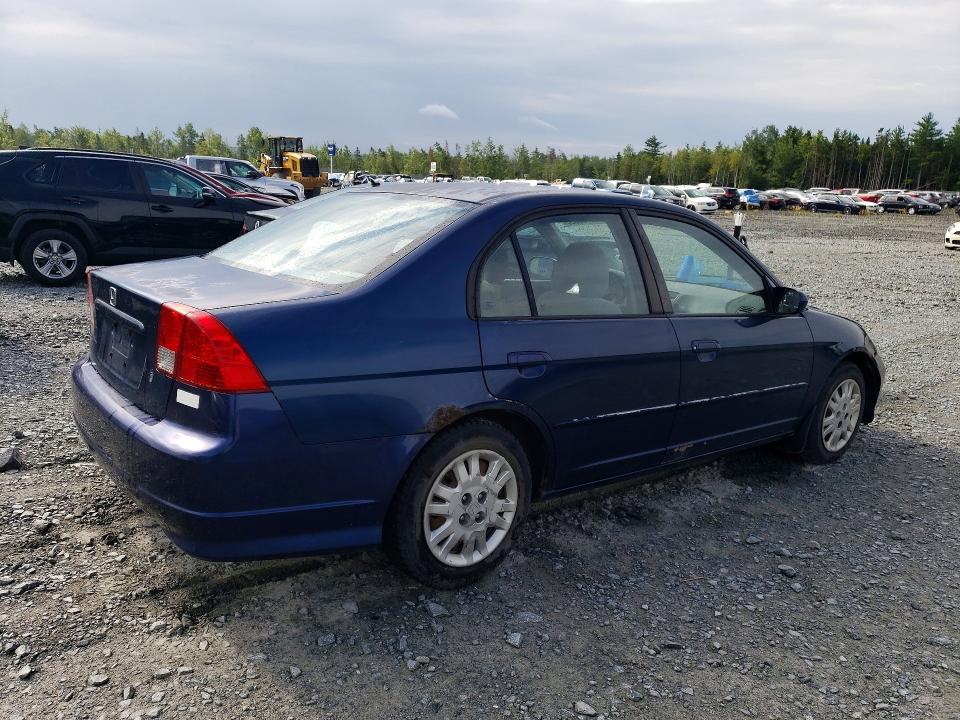 60755656 :رقم المزاد ، 2HGES16604H936950 vin ، 2004 Honda Civic مزاد بيع
