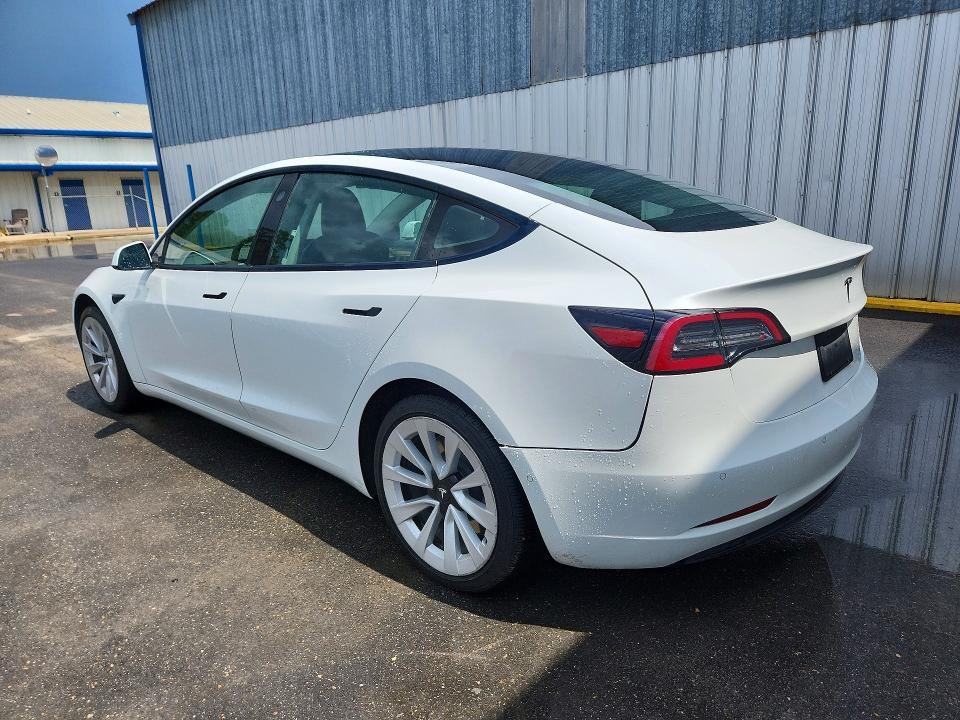60093126 :رقم المزاد ، 5YJ3E1EA9NF191786 vin ، 2022 Tesla Model 3 مزاد بيع