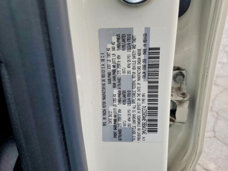 Aukcja sprzedaży 2021 Mazda Cx-30, vin: 3MVDMBBL9MM260374, numer aukcji: 60601416
