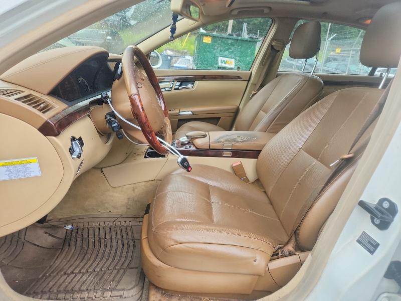 2009 Mercedes-benz S მანქანა იყიდება აუქციონზე, vin: WDDNG71X39A246107, აუქციონის ნომერი: 59991326