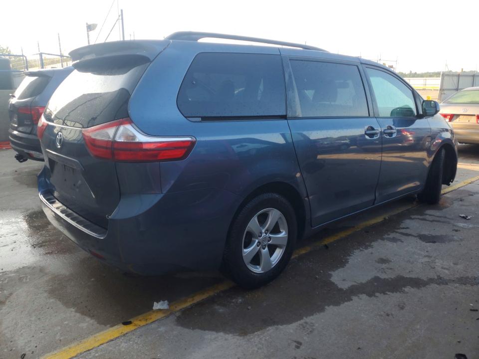 2017 Toyota Sienna მანქანა იყიდება აუქციონზე, vin: 5TDKZ3DC0HS799792, აუქციონის ნომერი: 59320346