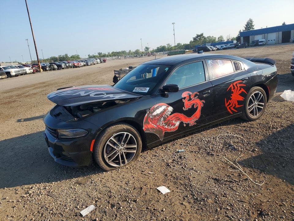 Auction sale of the 2019 Dodge Charger, vin: 2C3CDXJG1KH651128, lot number: 62359326