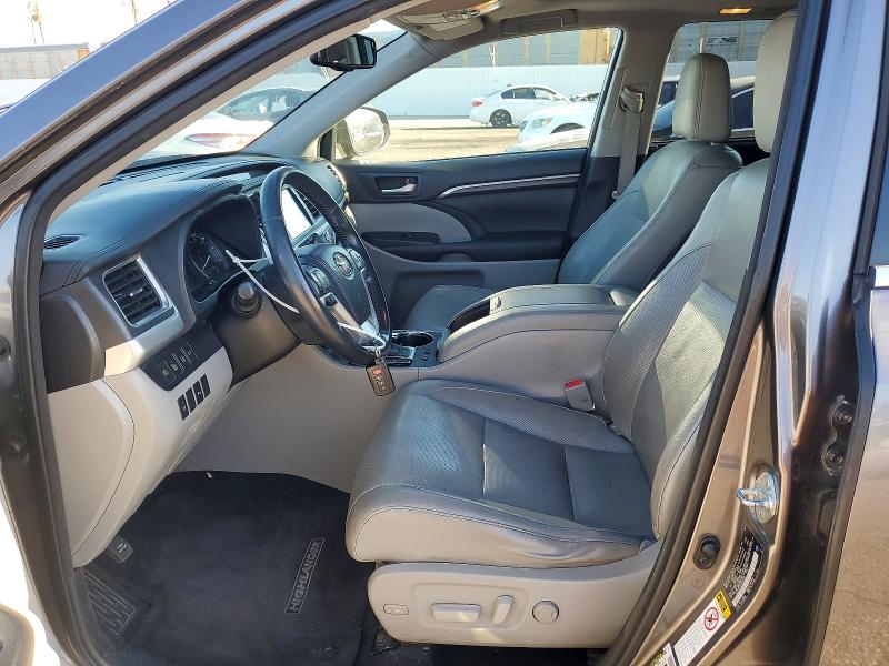 61032756 :رقم المزاد ، 5TDYKRFH5FS054138 vin ، 2015 Toyota Highlander مزاد بيع