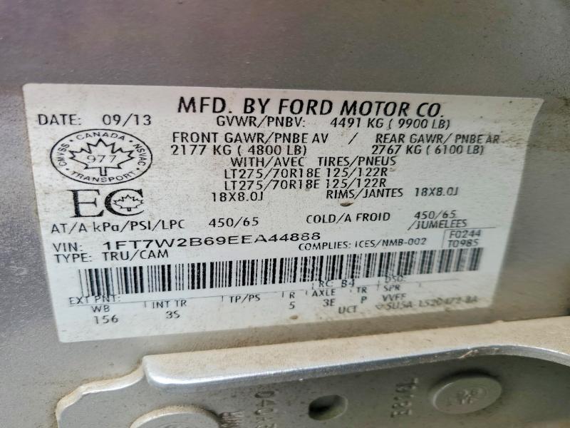 Продажа на аукционе авто 2014 Ford F250, vin: 1FT7W2B69EEA44888, номер лота: 61812706