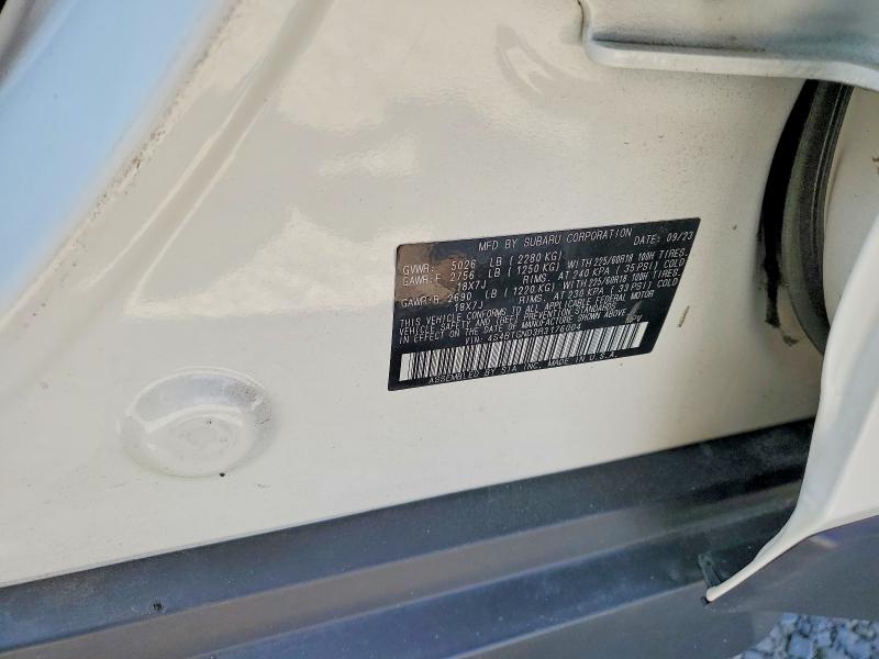 62252906 :رقم المزاد ، 4S4BTGND3R3176004 vin ، 2024 Subaru Outback مزاد بيع