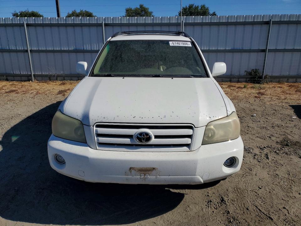 Aukcja sprzedaży 2005 Toyota Highlander, vin: JTEDP21A250074345, numer aukcji: 61401806