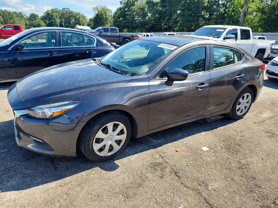 2017 Mazda 3 მანქანა იყიდება აუქციონზე, vin: 3MZBN1U78HM107634, აუქციონის ნომერი: 60439696