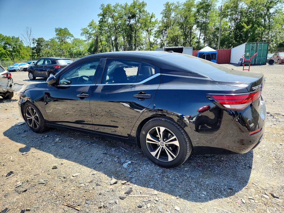 2022 Nissan Sentra მანქანა იყიდება აუქციონზე, vin: 3N1AB8CVXNY288193, აუქციონის ნომერი: 61887046