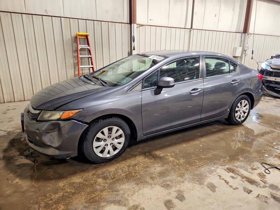 60114606 :رقم المزاد ، 2HGFB2F57CH561574 vin ، 2012 Honda Civic مزاد بيع