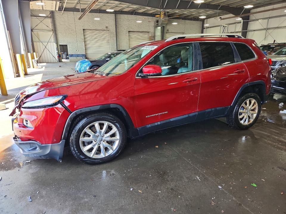 61481206 :رقم المزاد ، 1C4PJMDB6FW552297 vin ، 2015 Jeep Cherokee مزاد بيع