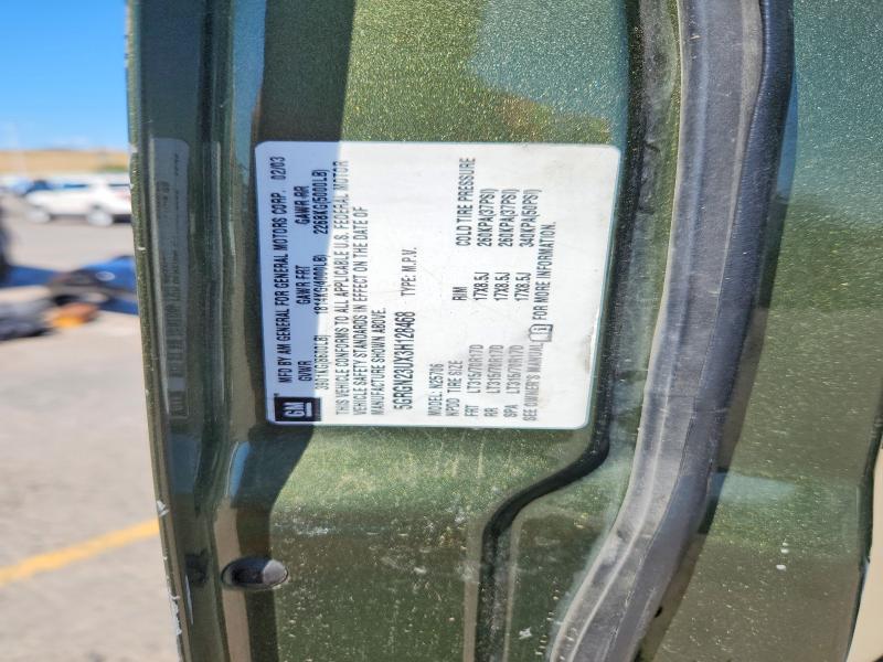 Aukcja sprzedaży 2003 Hummer H2, vin: 5GRGN23UX3H128468, numer aukcji: 61696856