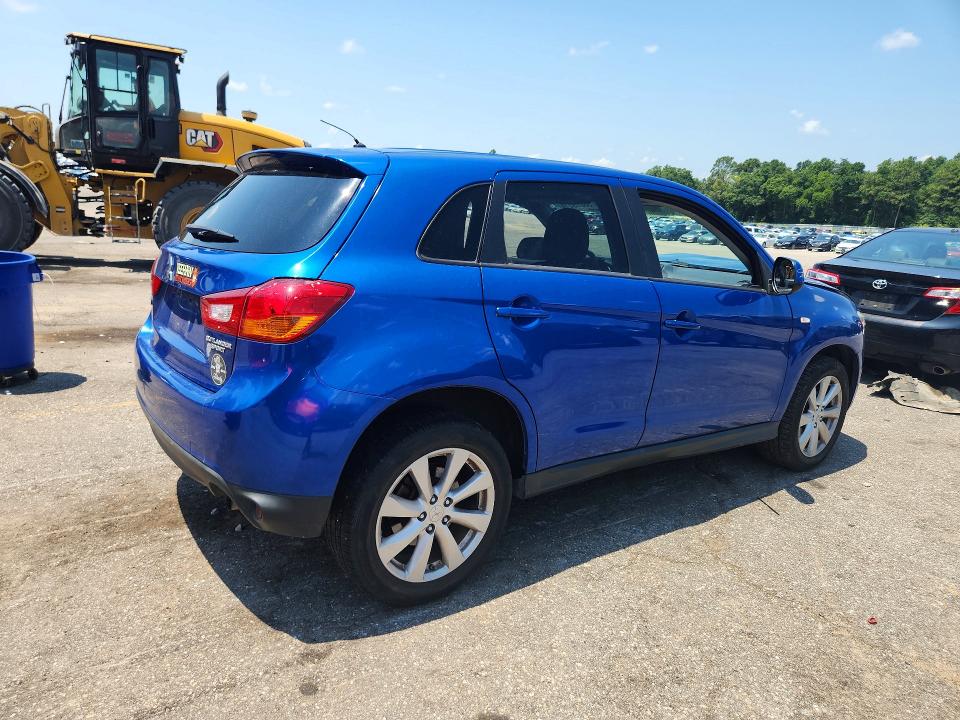 2015 Mitsubishi Outlander Sport მანქანა იყიდება აუქციონზე, vin: 4A4AP3AU9FE004376, აუქციონის ნომერი: 58819516