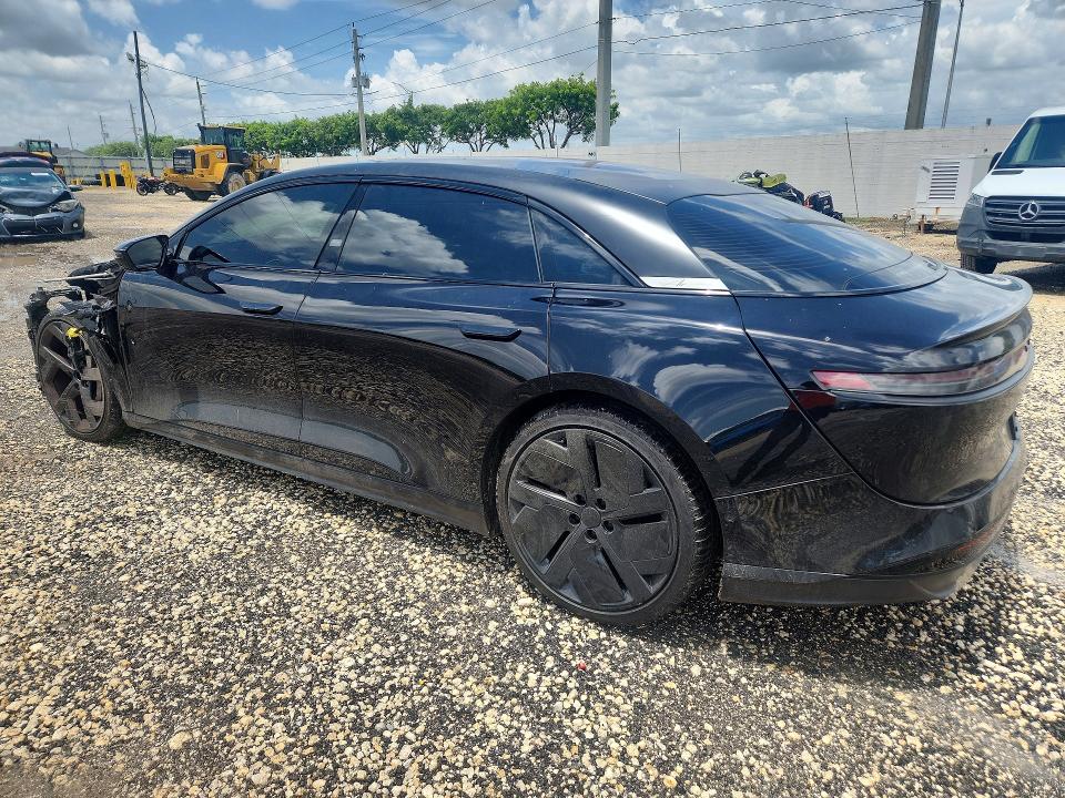 2022 Lucid Motors Air მანქანა იყიდება აუქციონზე, vin: 50EA1DAA0NA001906, აუქციონის ნომერი: 58967346