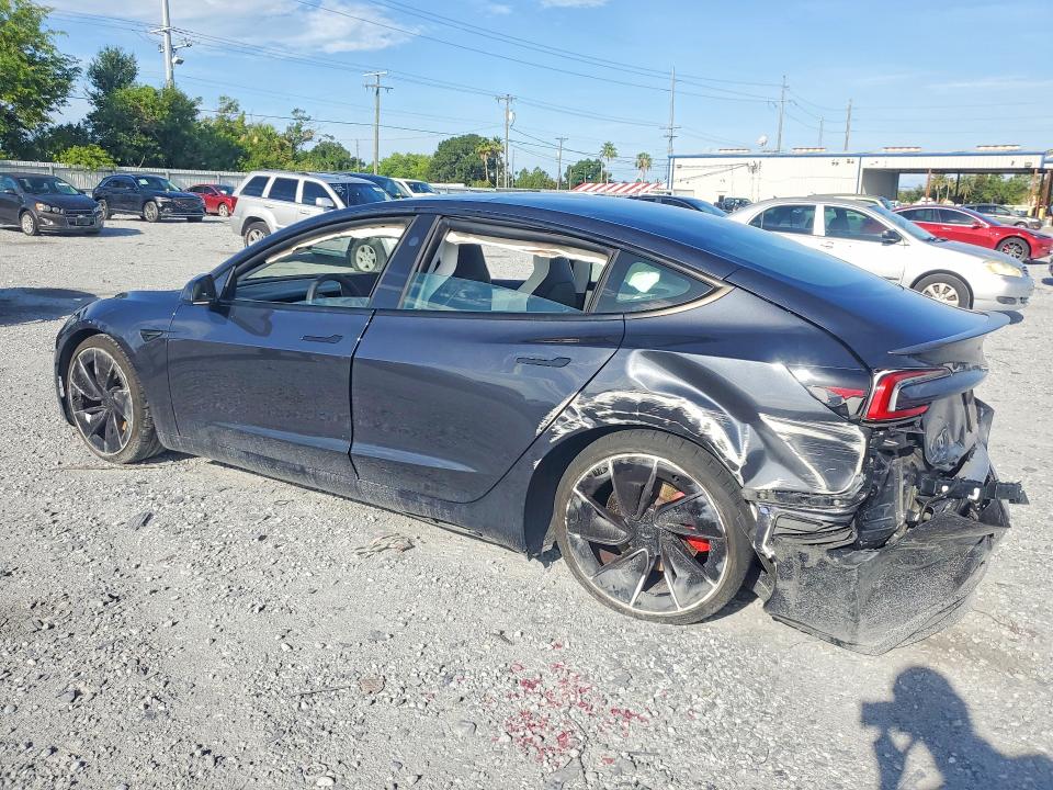 59991076 :رقم المزاد ، 5YJ3E1ETXSF937708 vin ، 2025 Tesla Model 3 مزاد بيع