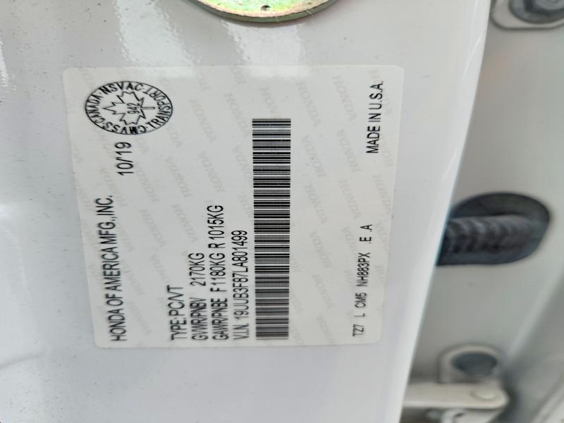 Продажа на аукционе авто 2020 Acura Tlx, vin: 19UUB3F87LA801499, номер лота: 59698916