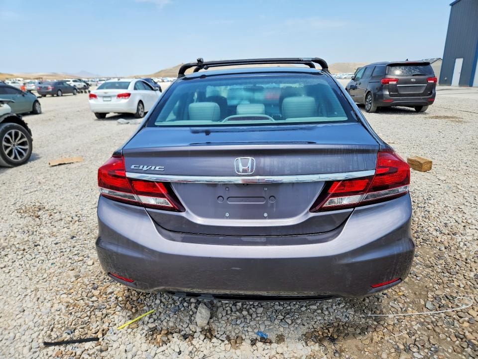 60863296 :رقم المزاد ، 19XFB2F50FE091418 vin ، 2015 Honda Civic مزاد بيع