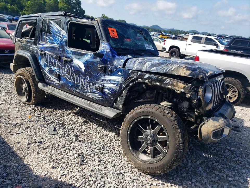 Aukcja sprzedaży 2018 Jeep Wrangler Unlimited, vin: 1C4HJXEG1JW309733, numer aukcji: 61350736