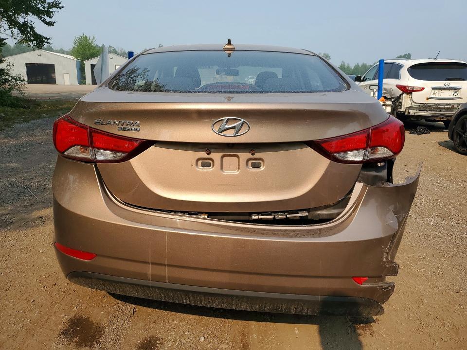 2016 Hyundai Elantra მანქანა იყიდება აუქციონზე, vin: KMHDH4AE8GU570676, აუქციონის ნომერი: 59239976