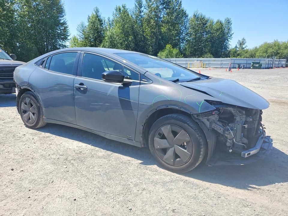 60661416 :رقم المزاد ، JTDADABU1P3005537 vin ، 2023 Toyota Prius مزاد بيع