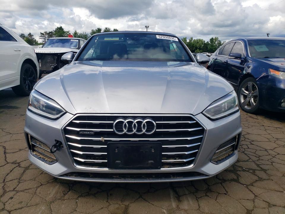 2019 Audi A5 მანქანა იყიდება აუქციონზე, vin: WAUYNGF53KN001811, აუქციონის ნომერი: 62950856