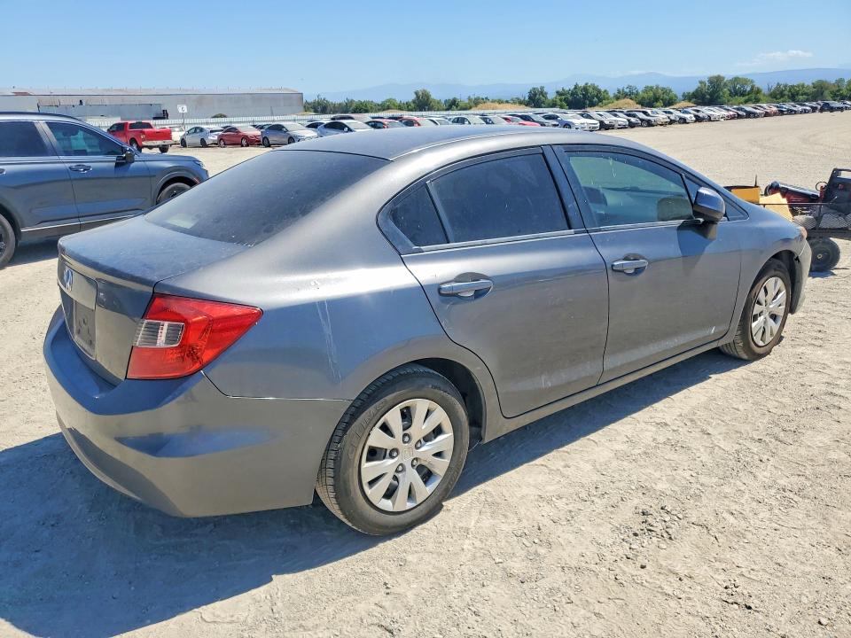 Продажа на аукционе авто 2012 Honda Civic, vin: 2HGFB2F57CH603242, номер лота: 60204736