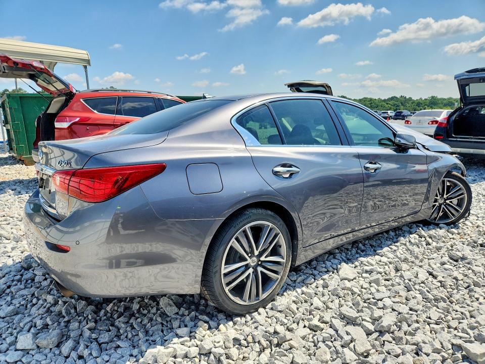 2014 Infiniti Q50 მანქანა იყიდება აუქციონზე, vin: JN1BV7AP0EM673534, აუქციონის ნომერი: 60158576