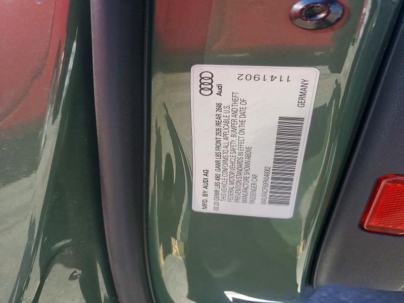 Aukcja sprzedaży 2023 Audi A5, vin: WAUFACF50PA048062, numer aukcji: 60079136
