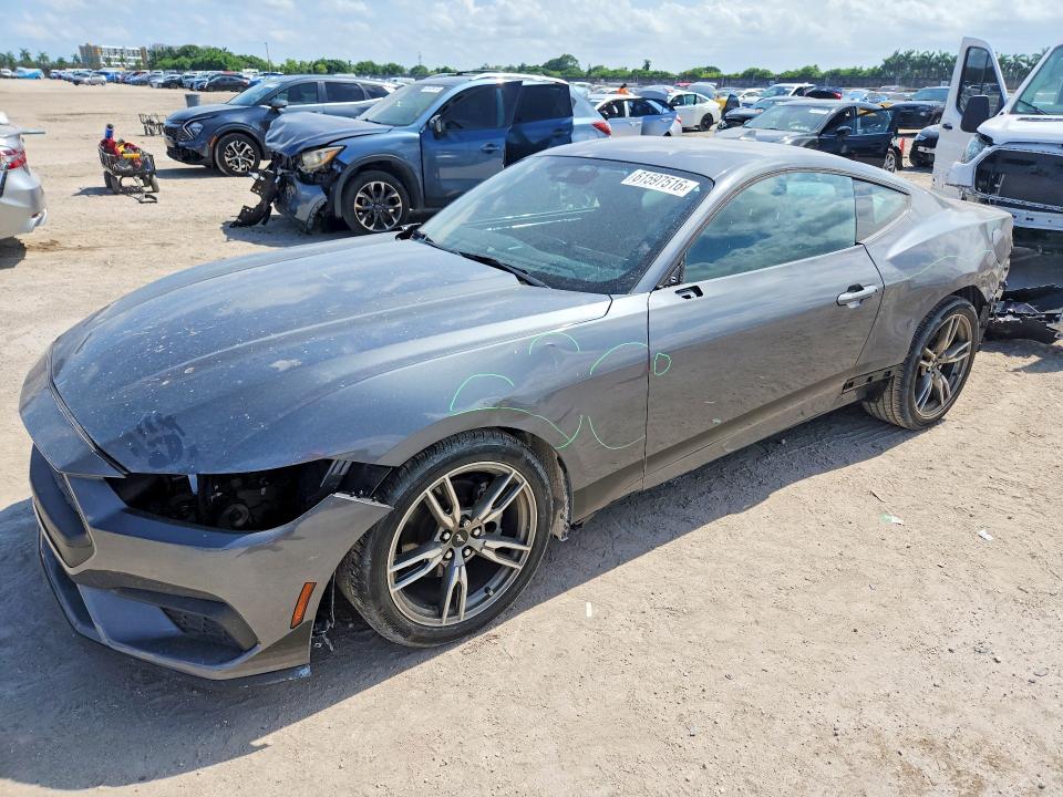61597516 :رقم المزاد ، 1FA6P8TH1R5121664 vin ، 2024 Ford Mustang مزاد بيع