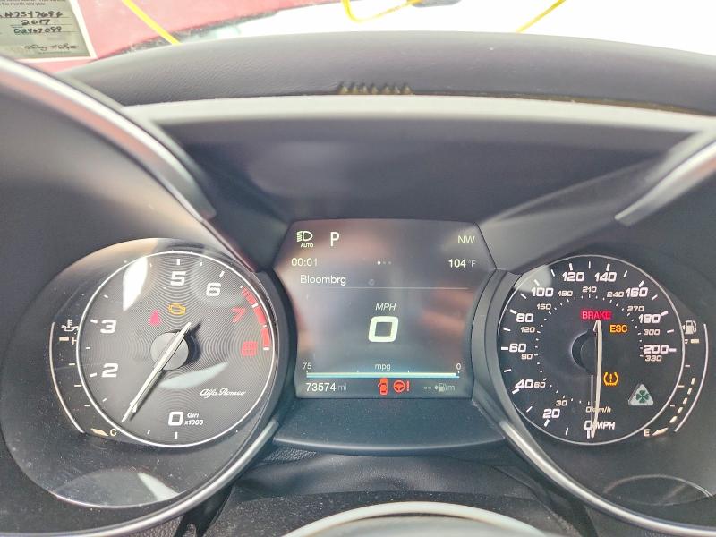 2017 Alfa Romeo Giulia მანქანა იყიდება აუქციონზე, vin: ZARFAEAV2H7547696, აუქციონის ნომერი: 59740936