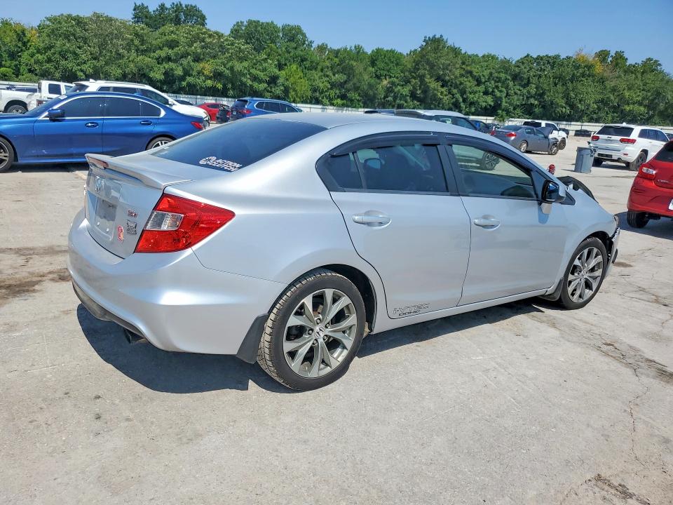 Продаж на аукціоні авто 2012 Honda Civic, vin: 2HGFB6E52CH701748, номер лоту: 62028426