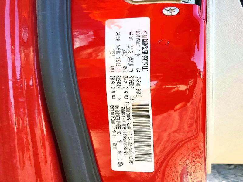 Продажа на аукционе авто 2015 Dodge Grand Caravan, vin: 2C4RDGCG6FR603868, номер лота: 61579726