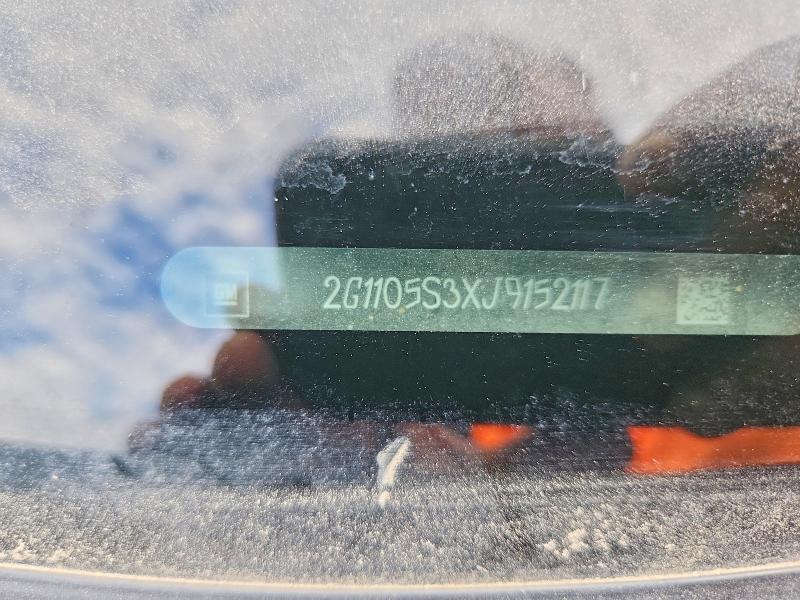 2018 Chevrolet Impala მანქანა იყიდება აუქციონზე, vin: 2G1105S3XJ9152117, აუქციონის ნომერი: 60959186