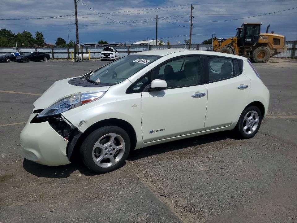 2012 Nissan Leaf მანქანა იყიდება აუქციონზე, vin: JN1AZ0CP8CT021459, აუქციონის ნომერი: 60856446