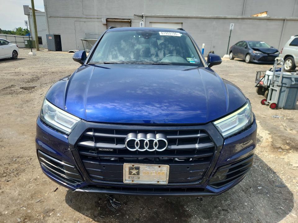 2020 Audi Q5 მანქანა იყიდება აუქციონზე, vin: WA1ANAFYXL2111747, აუქციონის ნომერი: 61953196