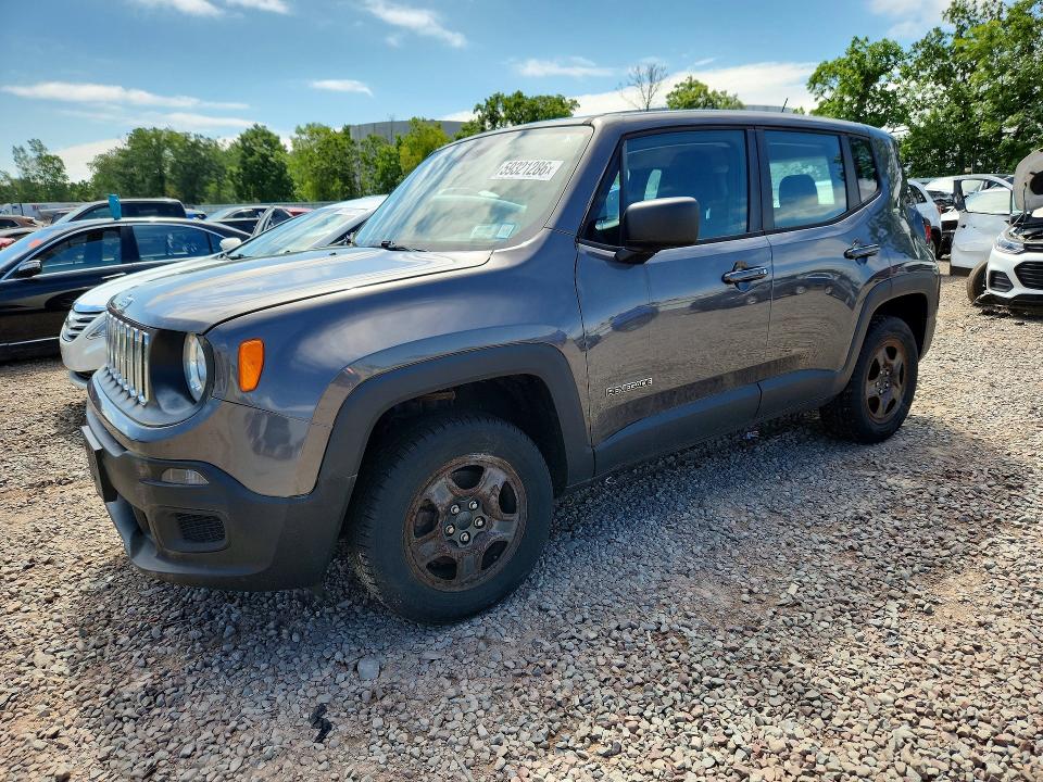 59321286 :رقم المزاد ، ZACCJBAT1GPC79140 vin ، 2016 Jeep Renegade مزاد بيع