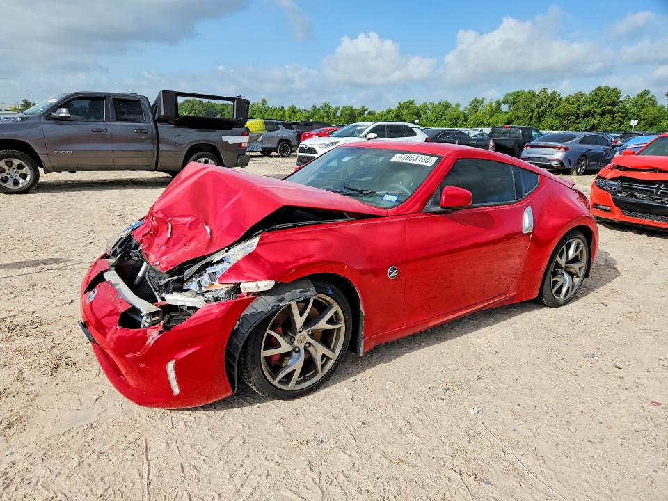 61063186 :رقم المزاد ، JN1AZ4EH9FM444336 vin ، 2015 Nissan 370z مزاد بيع