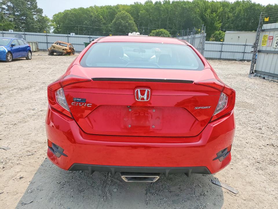 2020 Honda Civic მანქანა იყიდება აუქციონზე, vin: 2HGFC2F86LH567017, აუქციონის ნომერი: 60841556