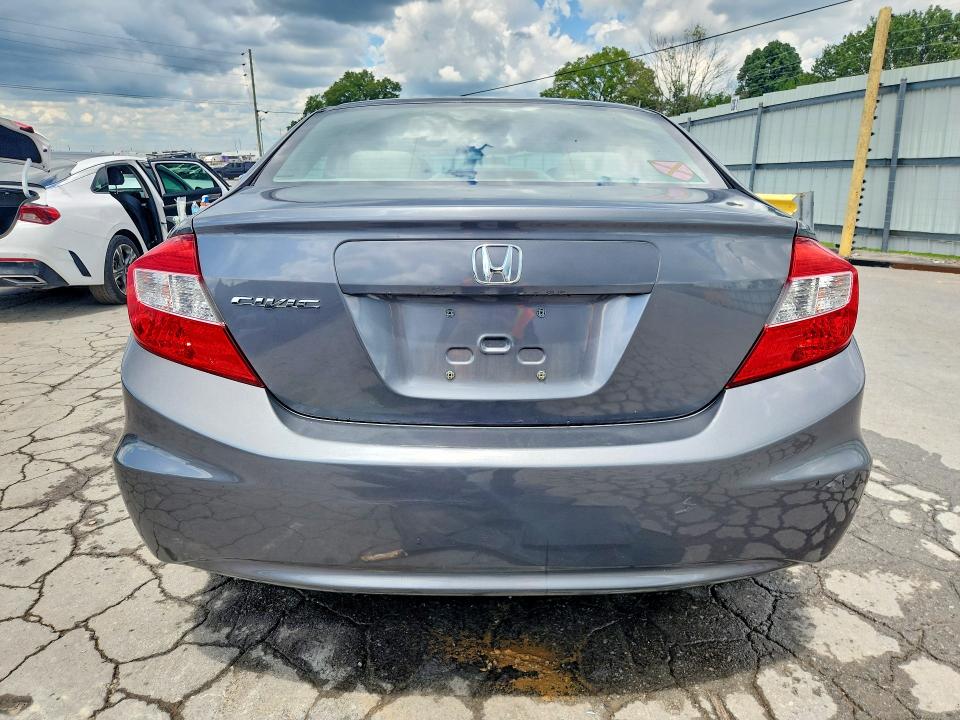 2012 Honda Civic მანქანა იყიდება აუქციონზე, vin: 19XFB2F57CE062557, აუქციონის ნომერი: 61092216