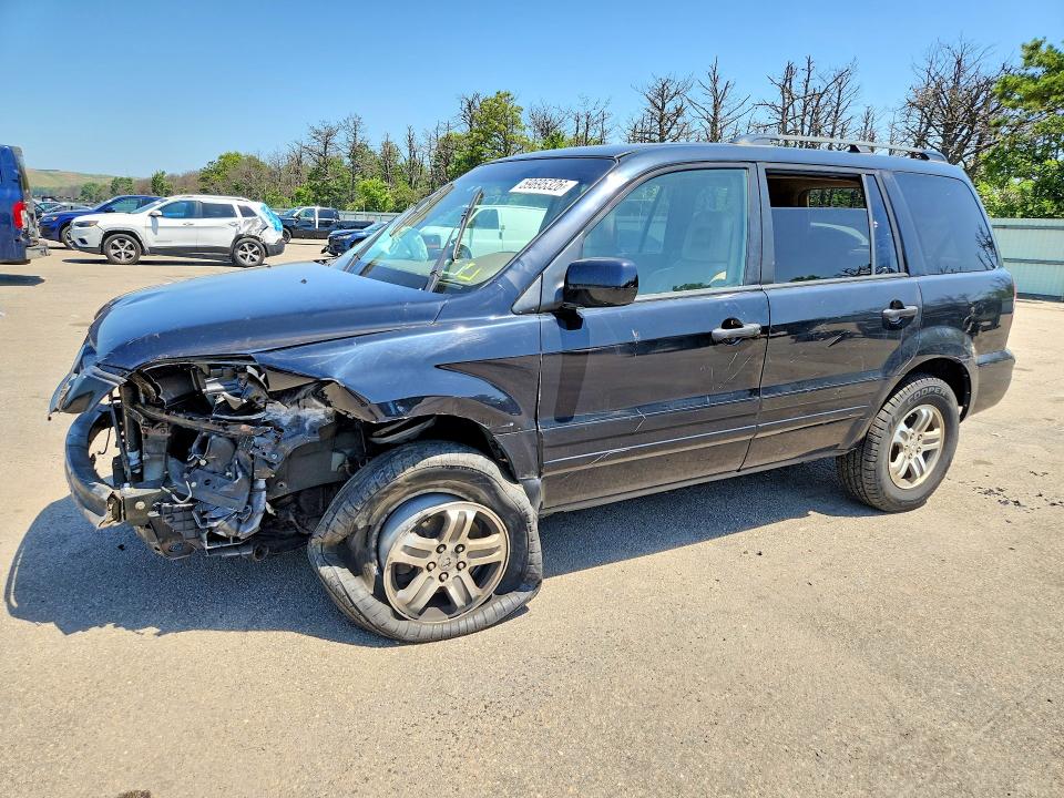 59695326 :رقم المزاد ، 2HKYF18734H570382 vin ، 2004 Honda Pilot مزاد بيع