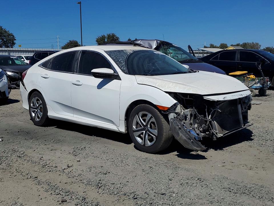 63350716 :رقم المزاد ، 2HGFC2F53JH592993 vin ، 2018 Honda Civic مزاد بيع